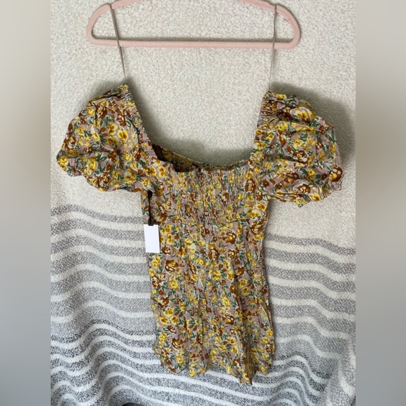 ASTR the label off shoulder floral dress - M - Picture 2 of 4